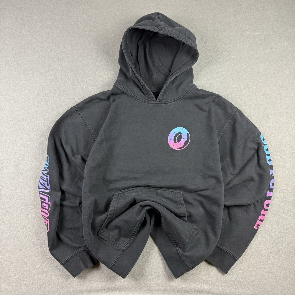 Odd Future Sweatshirt Adult‎ Large Black Hoodie Santa Cruz Skateboards Sweater